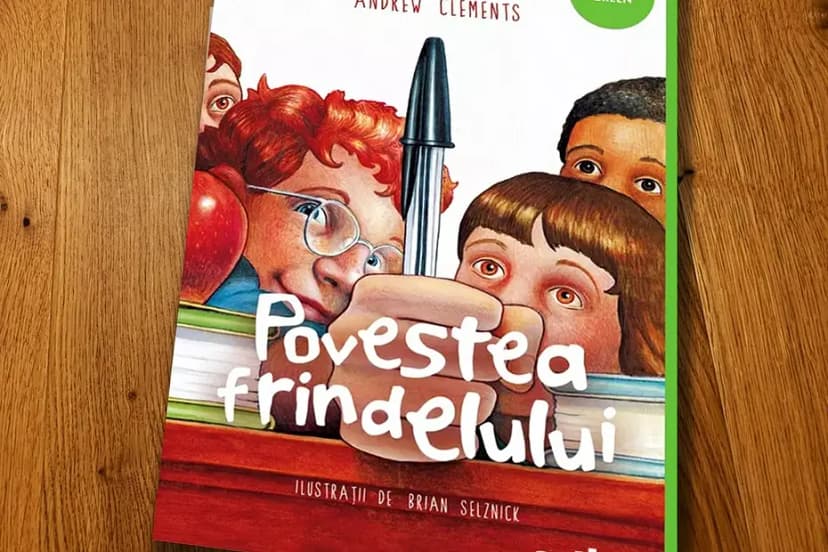 TEST/FIȘĂ DE LUCRU DIN...  LECTURA - ,,Povestea frindelului” de Andrew Clements