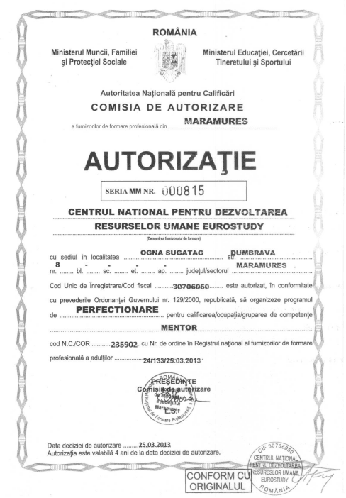Certificat