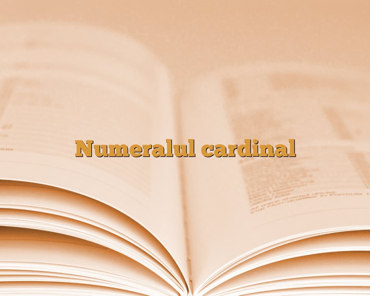 Numeralul