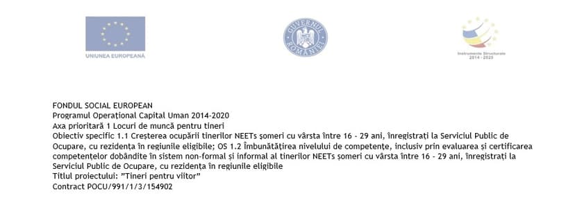 ANUNT RECRUTARE