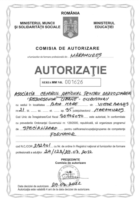 Certificat