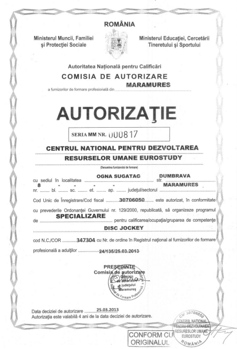 Certificat