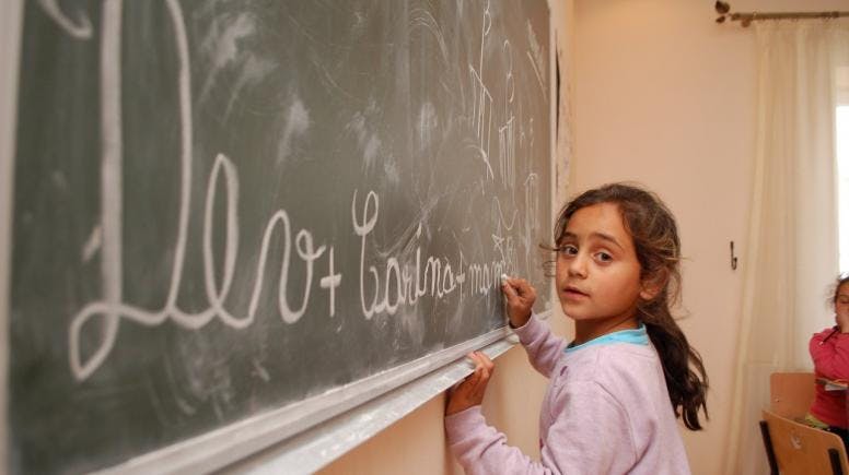 Integrarea copiilor romi